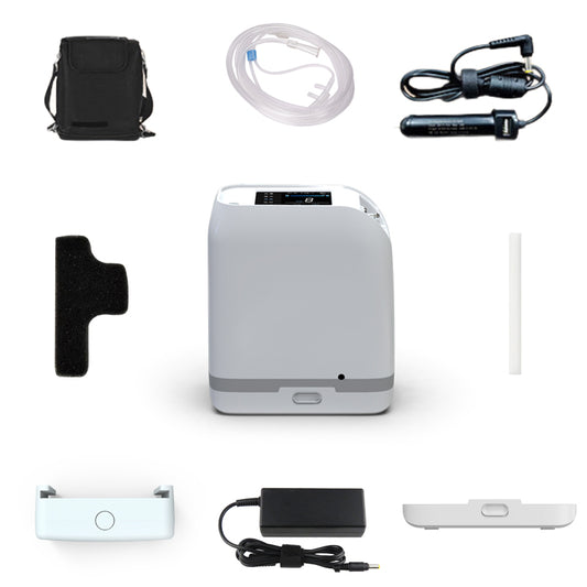 1L 1.2L 1.4L pulse oxygen concentrator Portable Oxygen Concentrator With Rechargeable Battery